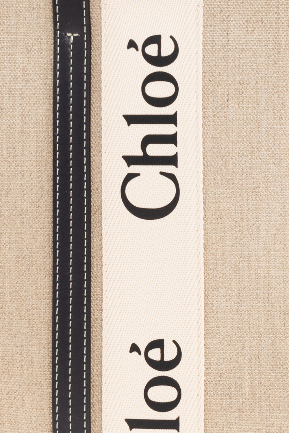 Beige 'Woody Medium' shopper bag Chloé - Vitkac Italy